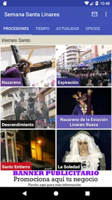 Semana Santa Linares android App screenshot 9